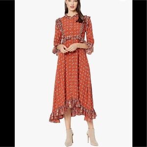 NWOT Free People Calico Skies Dress Size XS